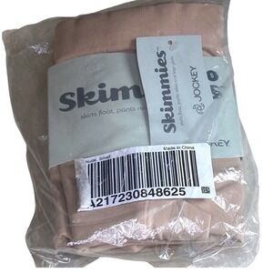 Skimmies Jockey Nude Smoothing Shortlette Underwear Shorts Small